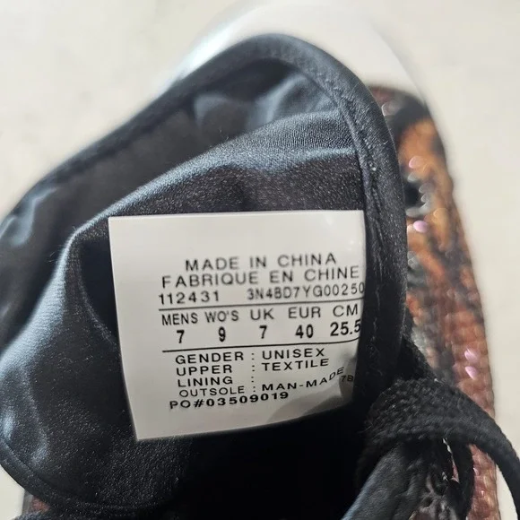 Converse Chuck Taylor All Star Tiger Sequin High Tops Women's Sz 9 Mens 7 - Picture 14 of 14